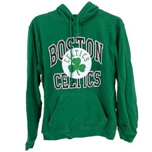 Boston Celtics Hoodie Large Mens New‎ Era NBA Green  Pullover Sweatshirt Mens